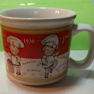 Campbell's Original Soup Mug "1910-1940 " 2001 Licensed by Campbell's Soup Co